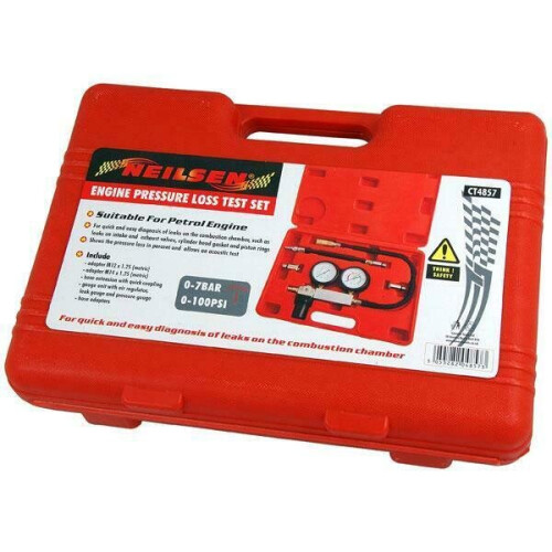 Neilsen Petrol Engine Compression Tester Intakes, Exhaust Valves /Cylinder Head (CT4857) 2