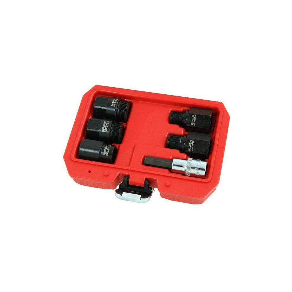 Neilsen Genuine Injector Extractor Adaptor Removal Set 6Pc (M14-M27) Ct4486