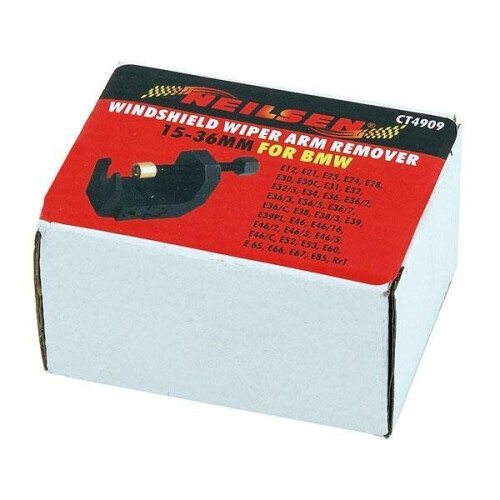 Neilsen Windscreen Wiper Arm Puller. Adjustable Plates. 15-36mm, BMW (Neilsen CT4909) 2