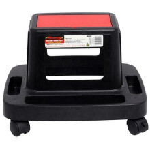 Rolling work seat, built in storage trays & compartment (Genuine Neilsen CT5104)