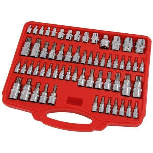 Neilsen 60pc Master Star Socket Set Torx Tamper Proof etc (Genuine Neilsen CT4513) 1