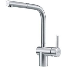 Franke Kitchen Sink tap Made spout Atlas NEO Pull-Out-Stainless Steel 115.0521.438, Grey