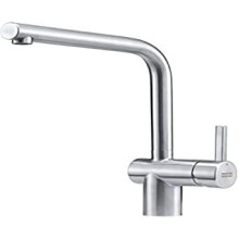 Franke Kitchen Sink tap Made Fixed spout Atlas NEO-Stainless Steel 115.0521.435, Grey