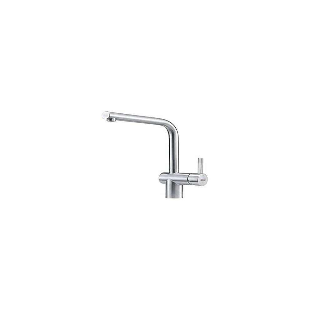 Franke Kitchen Sink tap Made Fixed spout Atlas NEO-Stainless Steel 115.0521.435, Grey