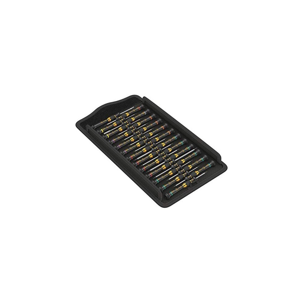 Wera Kraftform Micro ESD Big Pack 1 Screwdriver Set for Electronic Applications, 25 Pieces, 05134019001