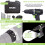 MYLEK Mylek 20v Combo Brushless Hammer Action Drill and Impact Driver Set 6