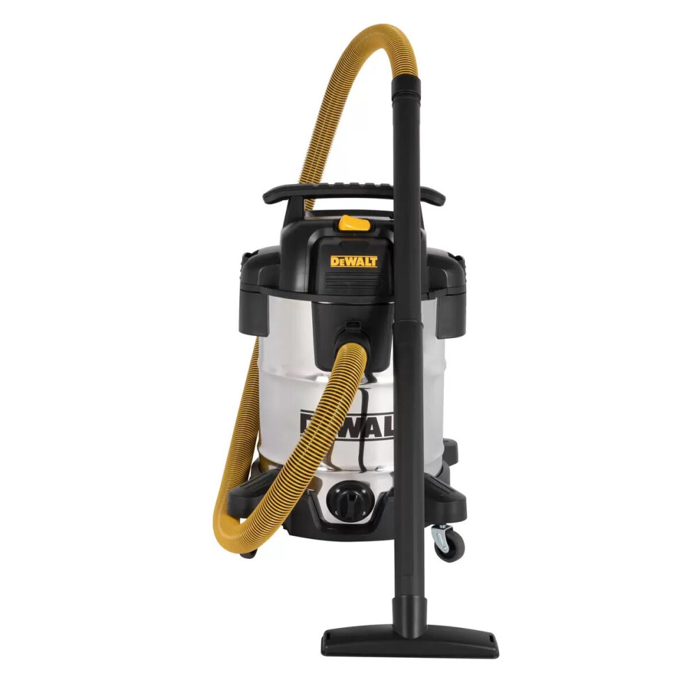 Dewalt Vacuum Cleaner Wet & Dry, 38 Litre With 2.1M Hose Black