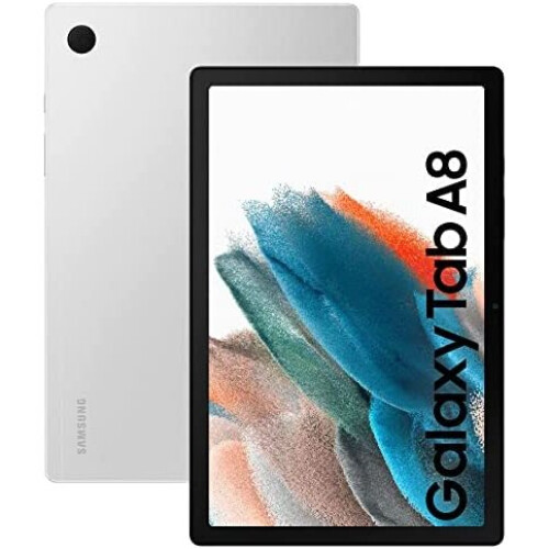 Refurbished Samsung Samsung Galaxy Tab A8 10.5” Screen LTE Android Tablet 32GB Silver (UK Version)