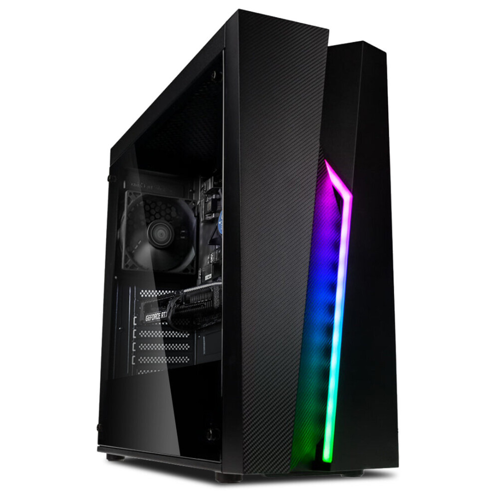 ( V-43 | Intel i3 10100F | GTX 1650 | 16GB RAM | 1TB HDD | 240GB SSD | Win 11 | WiFi ) Vibox V Gaming PC