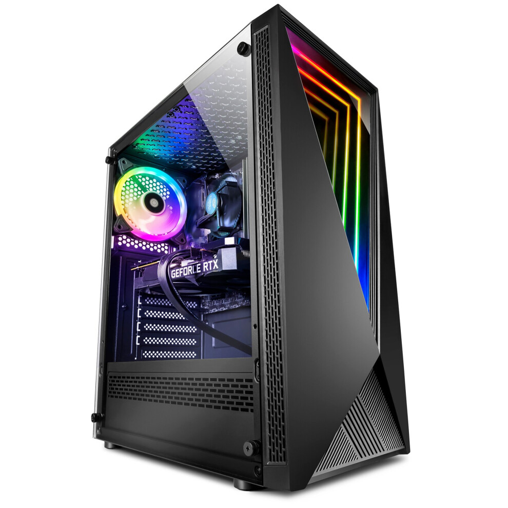 ( II-15 | 6 Core Intel i5 10400F | GTX 1660 Super| 16GB RAM | 1TB HDD | 240GB SSD | Win 11 | WiFi ) Vibox II Gaming PC