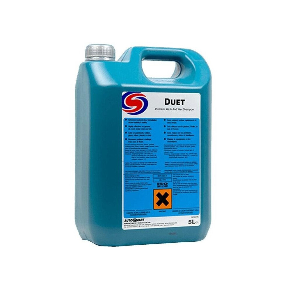 AutoSmart Duet Shampoo Wash & Wax 5L