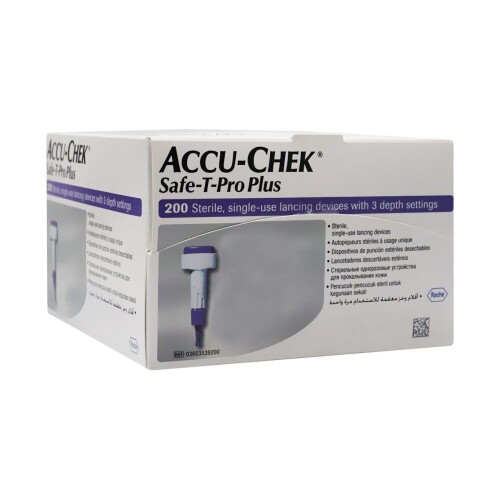 Accu-Chek Safe-T-Pro Plus Lancets 200's
