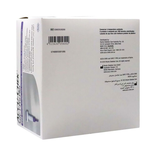 Accu-Chek Safe-T-Pro Plus Lancets 200's 2