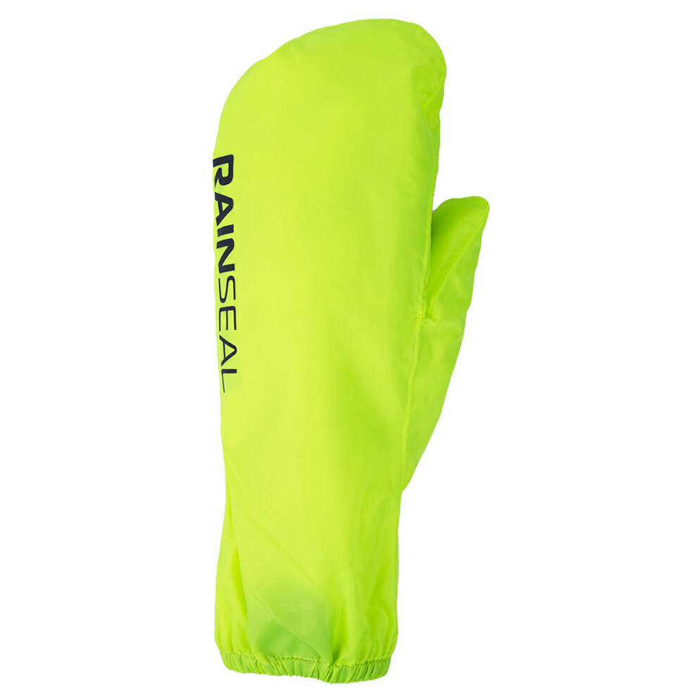 (S/M) Oxford Rainseal Over Gloves Black / Fluo Yellow Black,Yellow 5030009026492