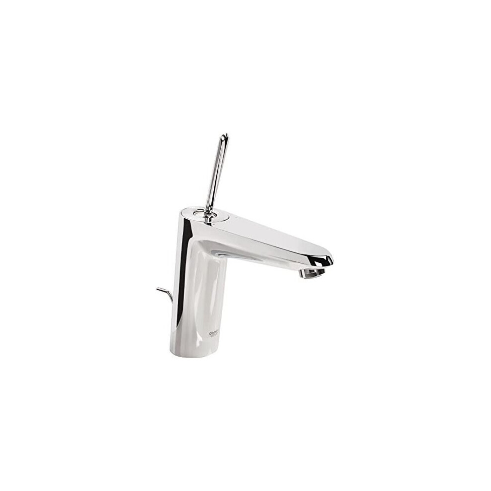 GROHE 23427000 Eurodisc Joy Bathroom Tap (Pop-Up Waste, Medium High Spout, Ecojoy and Starlight)