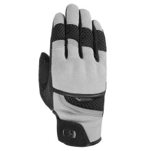 (S) Oxford Brisbane Ladies Textile Gloves Charcoal / White / Black