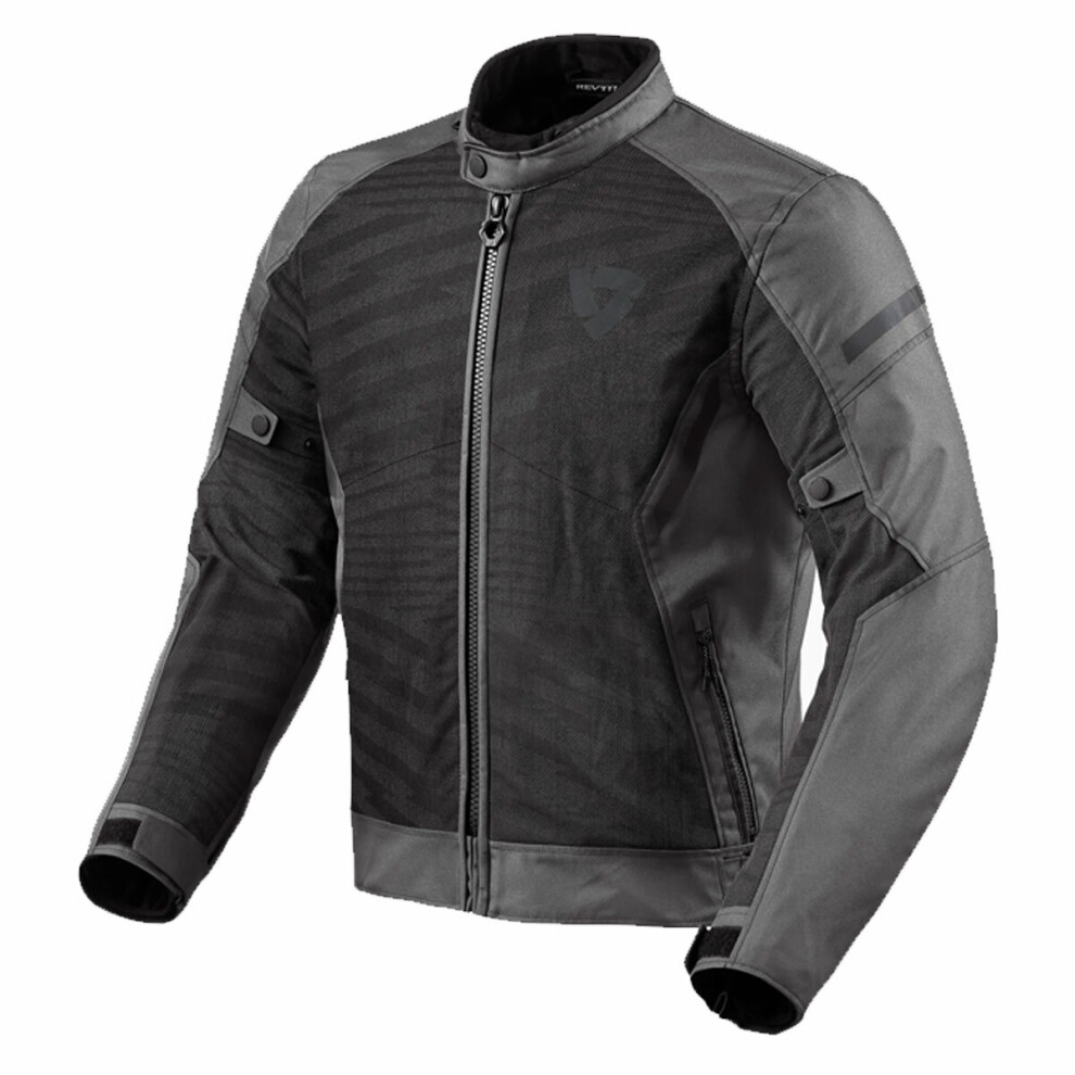 (S) Revit Torque 2 H2O Textile Jacket Black / Grey-image-OPC-P9QV59C-NEW