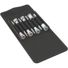 Wera 8740 B HF Imperial 1 Zyklop In-Hex-Plus holding function bit socket set, 3/8" drive, 7pc, 05003181001