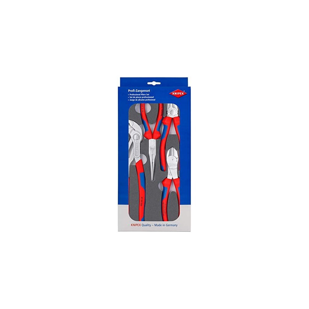 KNIPEX Set of pliers in a foam tray 00 20 01 V17