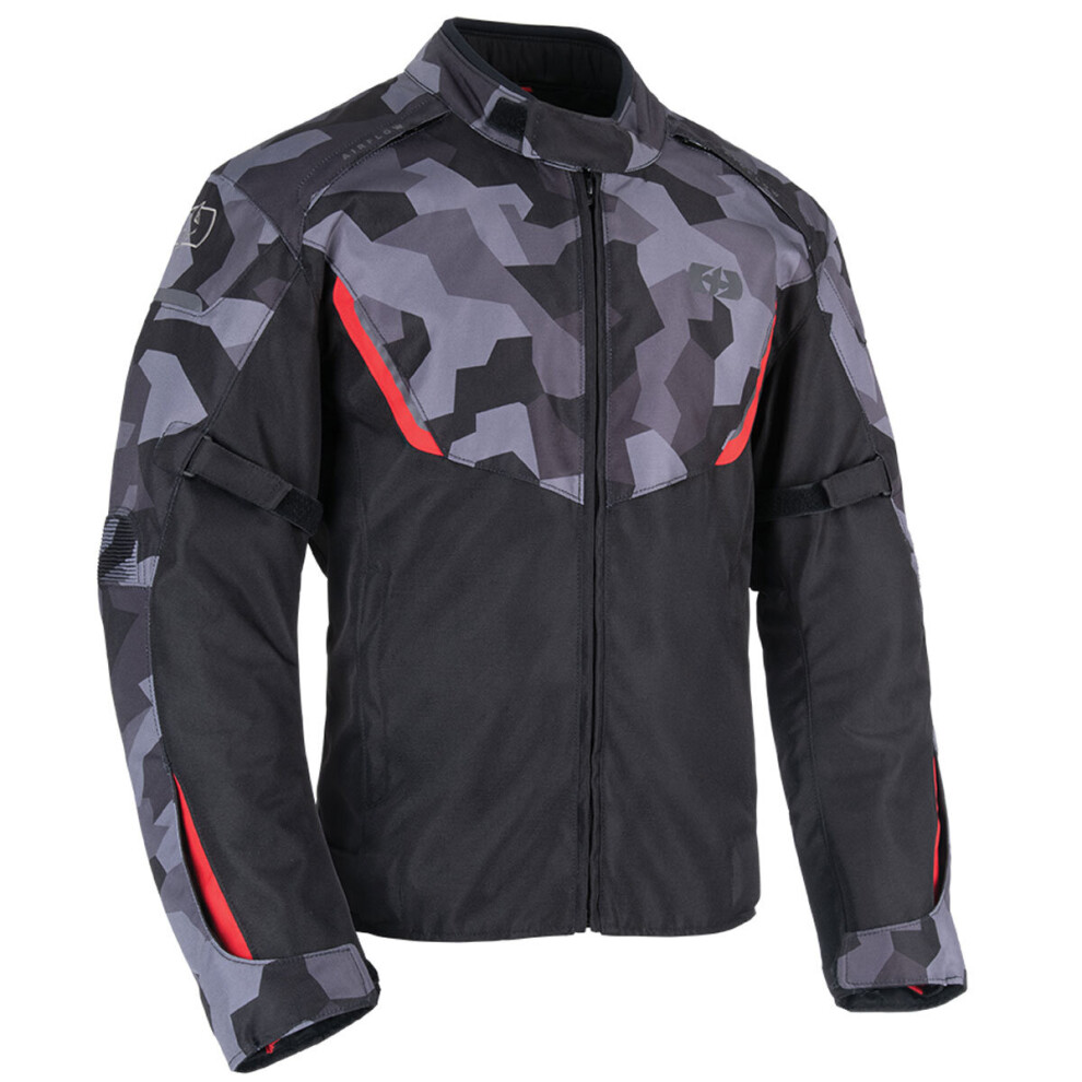 (S) Oxford Delta 1.0 Short Textile Jacket Camo Grey / Black Black,Grey 5030009034749