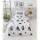 (Single) Studio Kids Scandi Bears Duvet Cover Set Multi Children's Bedding 1