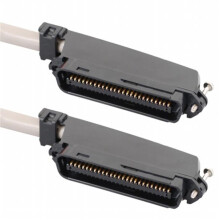 ICC ICPCSTMM15 50 Pin Male To Male Telco connector CAT 3 Telco cable,