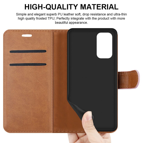 (Rose Gold) Samsung Galaxy A33 5G Phone Wallet Leather Case 1