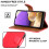 (Red) Samsung Galaxy A33 5G Phone Wallet Leather Case 6