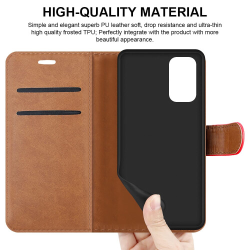 (Red) Samsung Galaxy A33 5G Phone Wallet Leather Case 1