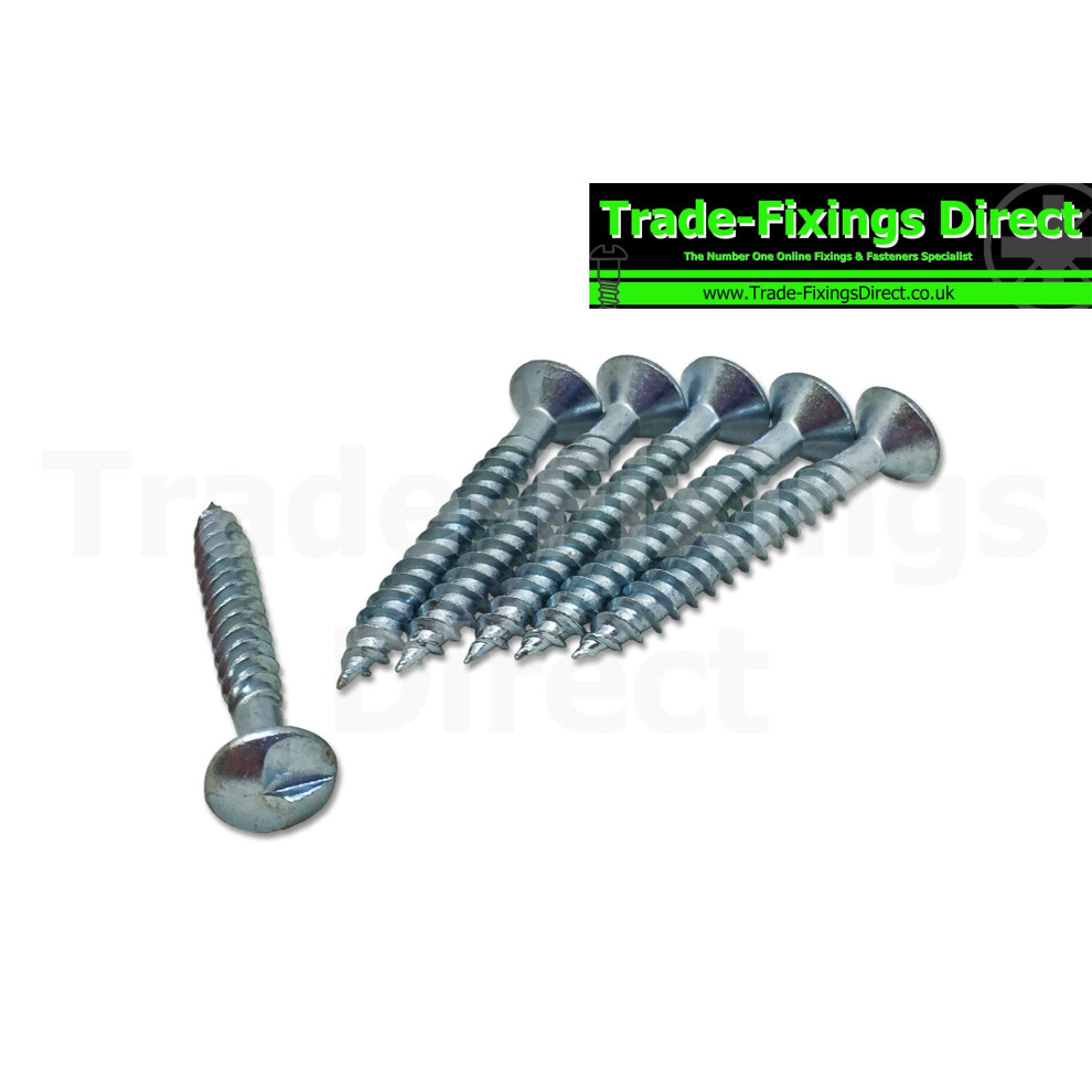 (8 x 1" (4.0 x 25mm), 50 x Screws) Anti Vandal One Way Clutch Head Countersunk Screws Non Removable Security Screws