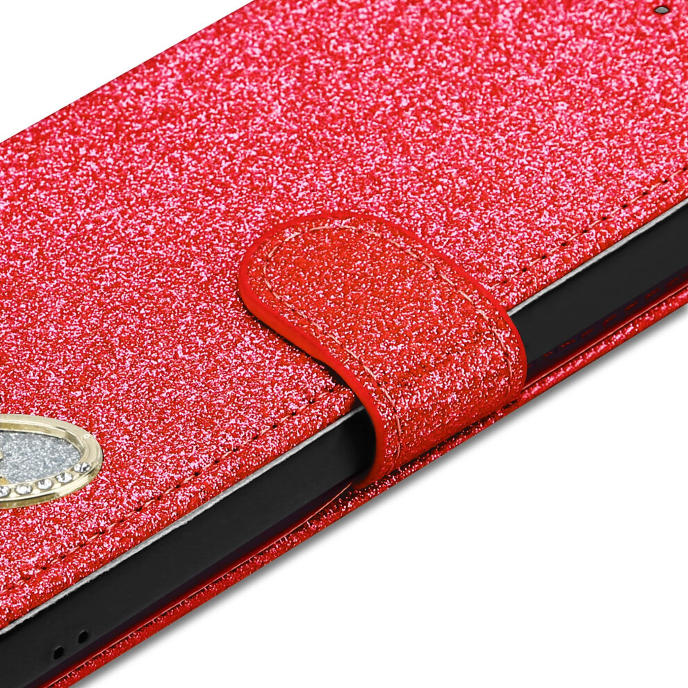 red--samsung-galaxy-a13-4g-gliter-wallet-case-cover