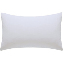 (White) 2X Pillows Polycotton Housewife Pillow Pair Cases