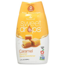 Wisdom Natural, SweetLeaf, Gotas Dulces, Caramelo, 1.7 fl oz (50 ml)
