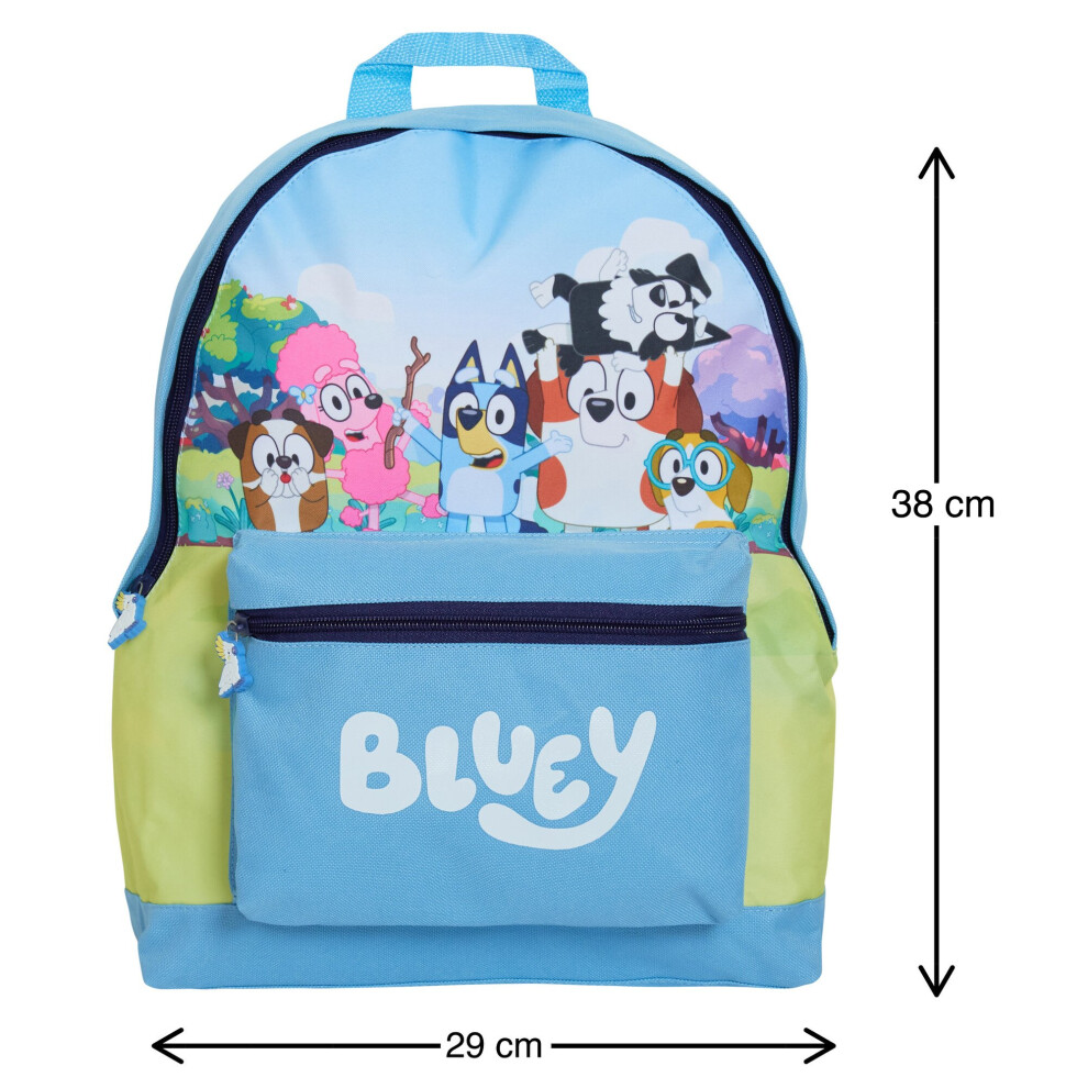 Bluey Backpack For Kids Boys Girls Nursery School Lunch Bag Puppy Dog Backpack on OnBuy