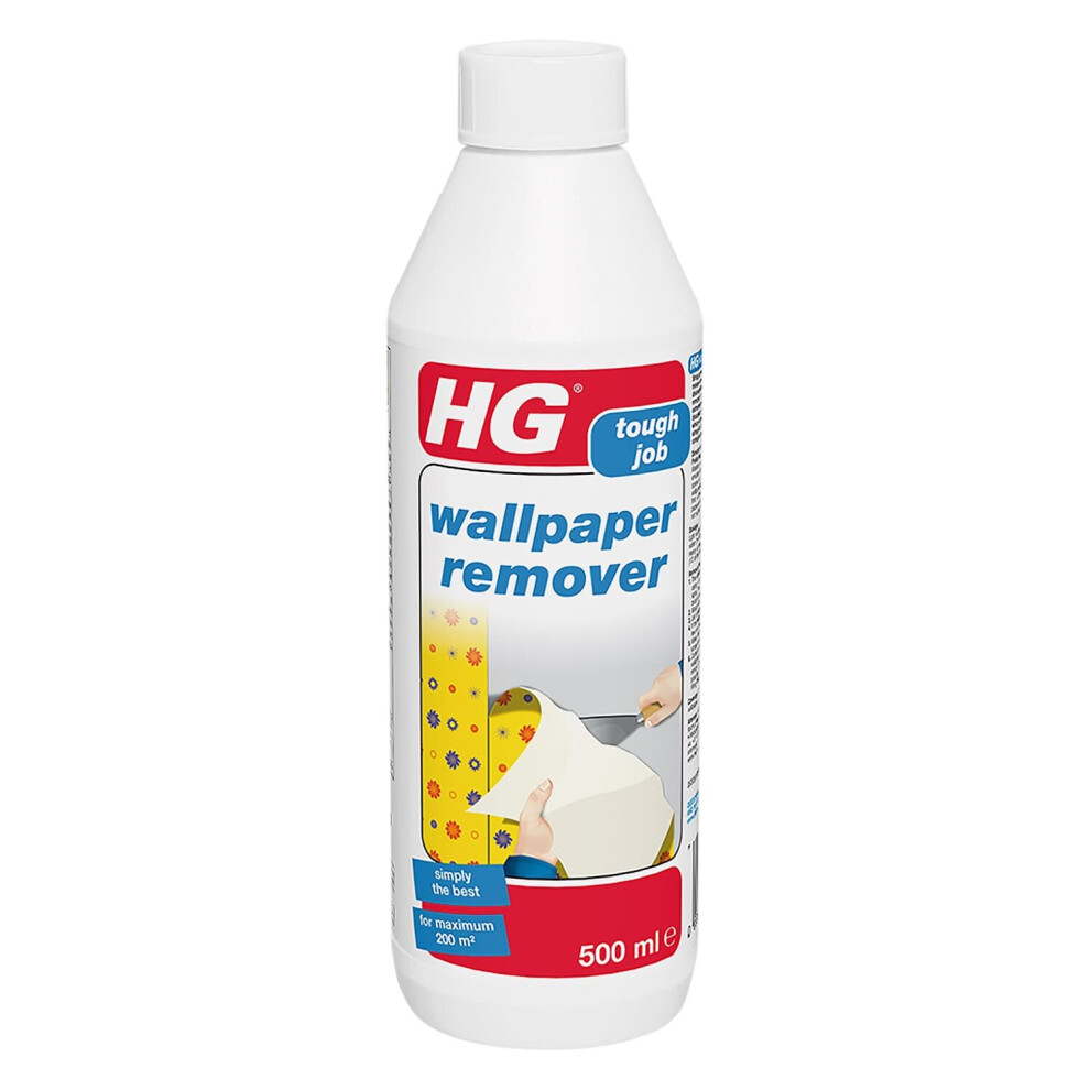 Hg 500 Ml Wallpaper Remover Professional-Grade Formula For Clean And Easy Wallpaper Removal