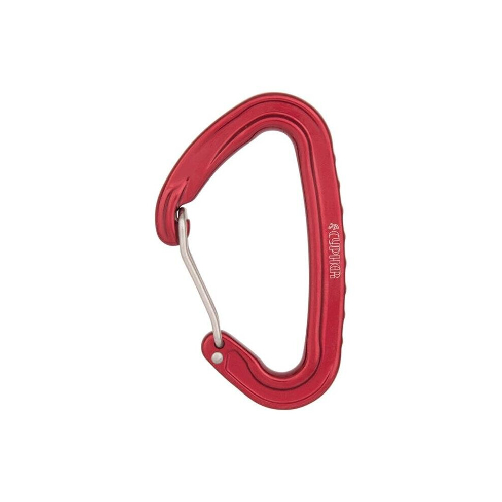 Photos - Climbing Gear Cypher 765189 Ceres II Wire Carabiners, Red