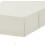 (Super King, Cream) Plain Cotton Percale Platform Base Valance Pleated 2
