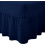 (4FT Small Double, Navy Blue) Luxury Percale Fitted Valance Sheet Non Iron Sheet 1