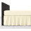 (Super King, Cream) Extra Deep Plain Bed Base Valance Sheets Frilled 1