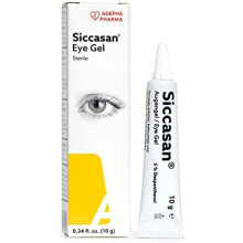Siccasan Intensive Dry Eye Gel with Carbomer and Dexpanthenol | Corneal Gel & Eye Lubricant | Eye Gel for Dry Eyes| Relief Against Irritated and Sore