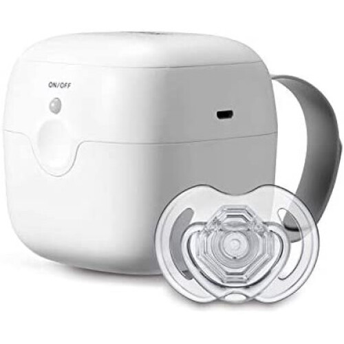 Nuby UV Dummy Steriliser - 1-Minute Sterilisation, No Water or Chemicals, Kills 99.9% of Germs, Portable with Strap