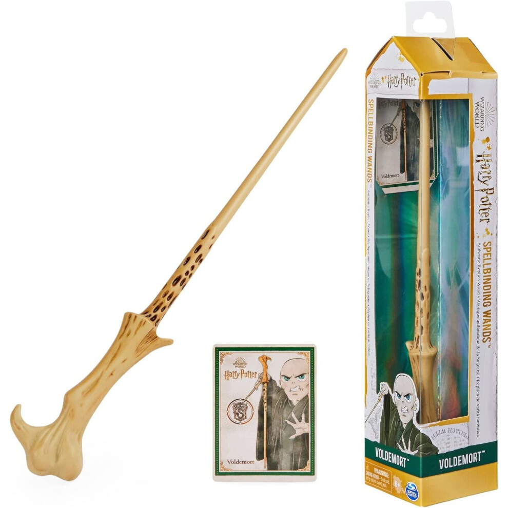 Wizarding World Spellbinding Wand and Voldermort