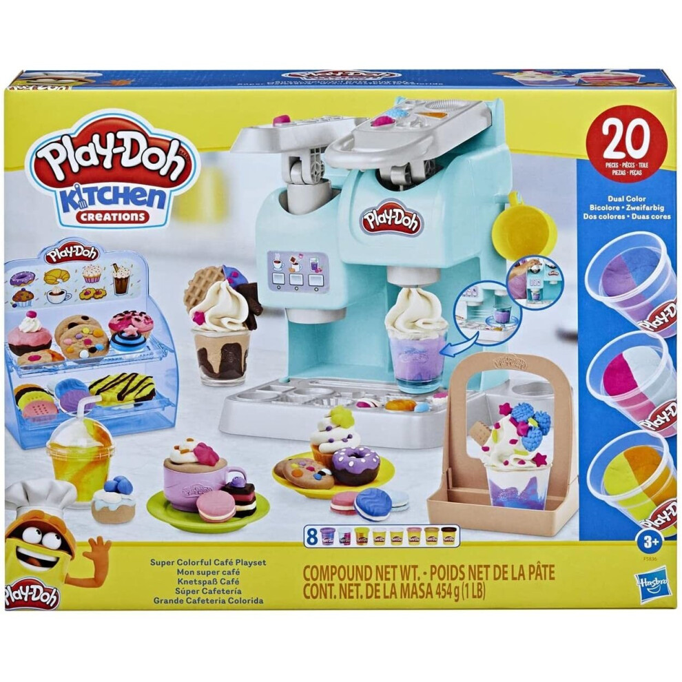 Play-Doh Super Colorful Cafe Playset