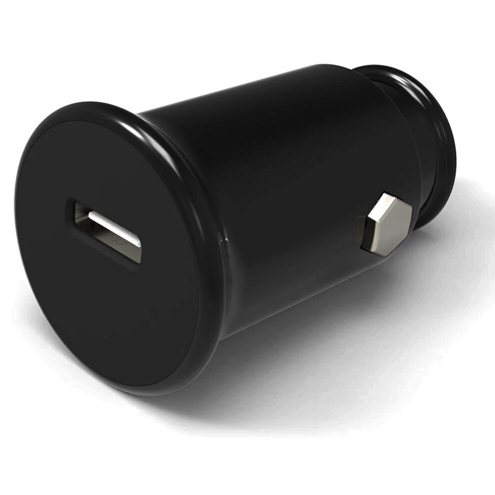 Griffin Single Port 20W USB-C Car Charger with USB-C Cable - Black