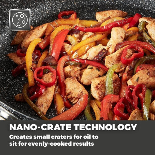 Tower Tower Precision 28cm Non-Stick Multi-Pan Black 2