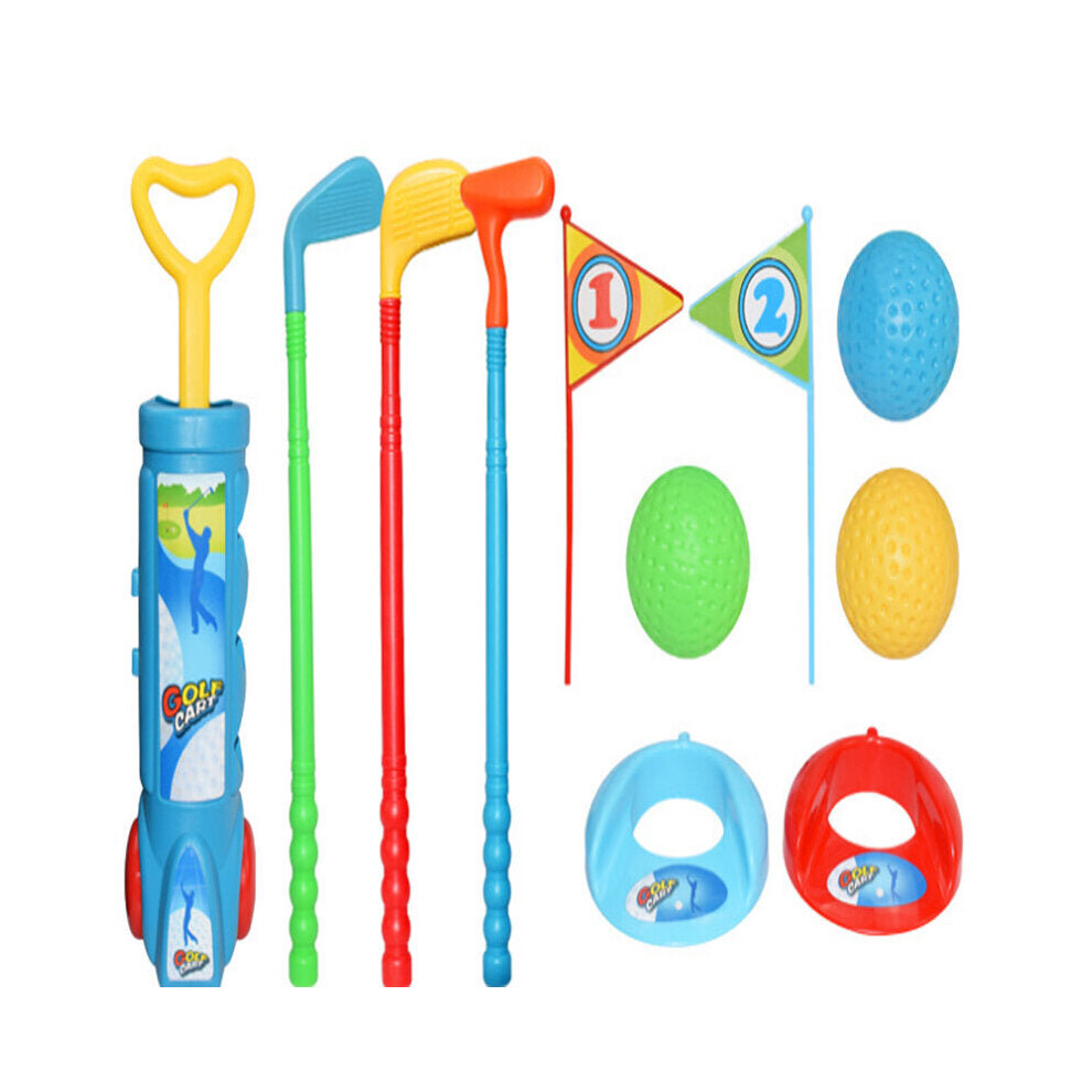 39 * 9.5CM 218G Children's Parent-Child Practice Golf Set ABS Environmental Plastic Indoor and Outdoor Sports Toys Outdoor