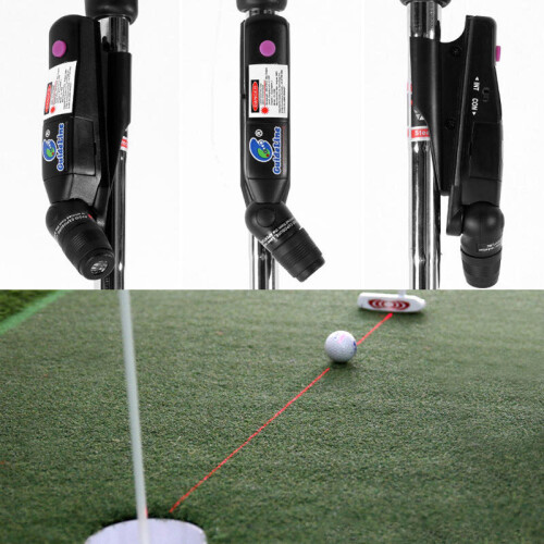 Outdoor Golf Putter Laser Sight Pointer Putting Training Aim Line Corrector Golf Practice Indoor Training Aids