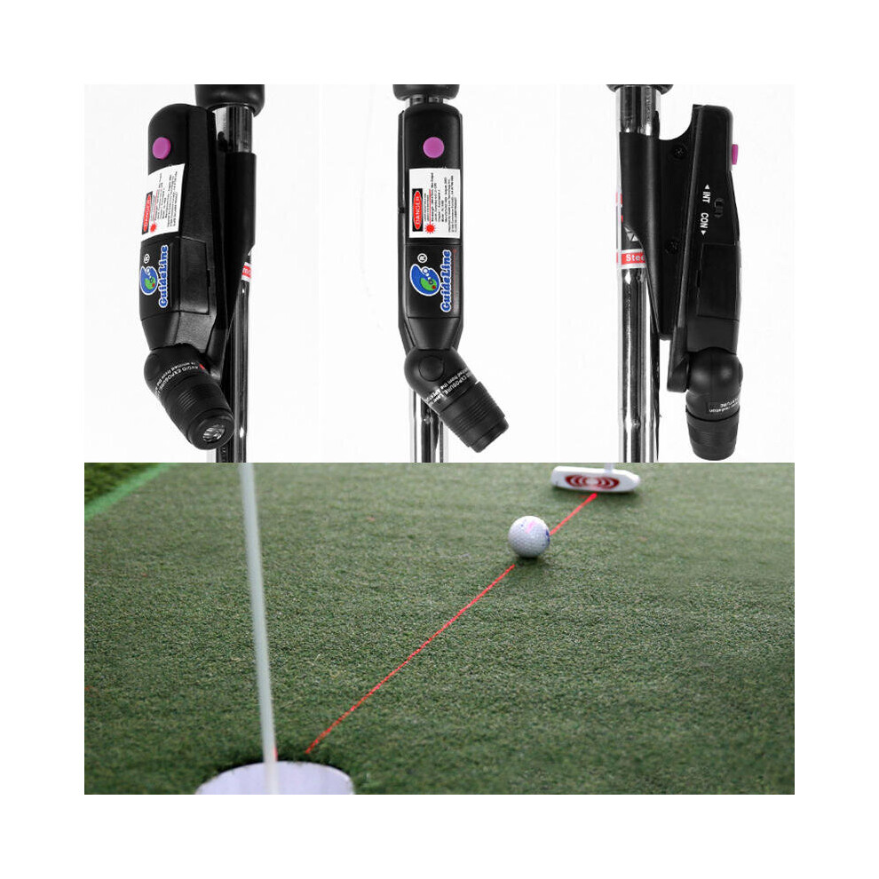 Outdoor Golf Putter Laser Sight Pointer Putting Training Aim Line Corrector Golf Practice Indoor Training Aids