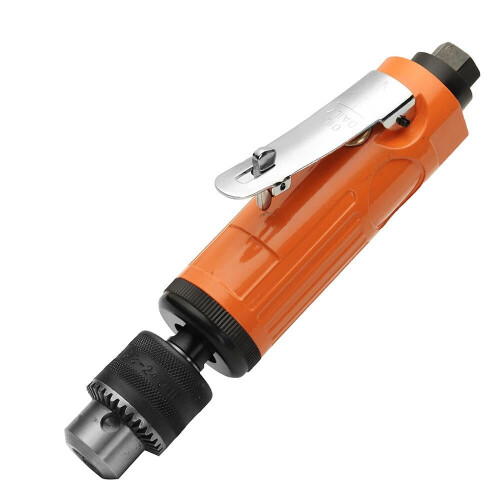 10mm 3/8 Inch Straight Air Drill Adjustable Speed Air Hand Held Drill Tool 1