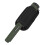 (Black) Metal Detector Pin Pointer High Sensitivity All Gold Finder Electronic Measuring Tool 5